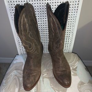 Laredo Access Cowgirl Boots- Extended Calf 8.5